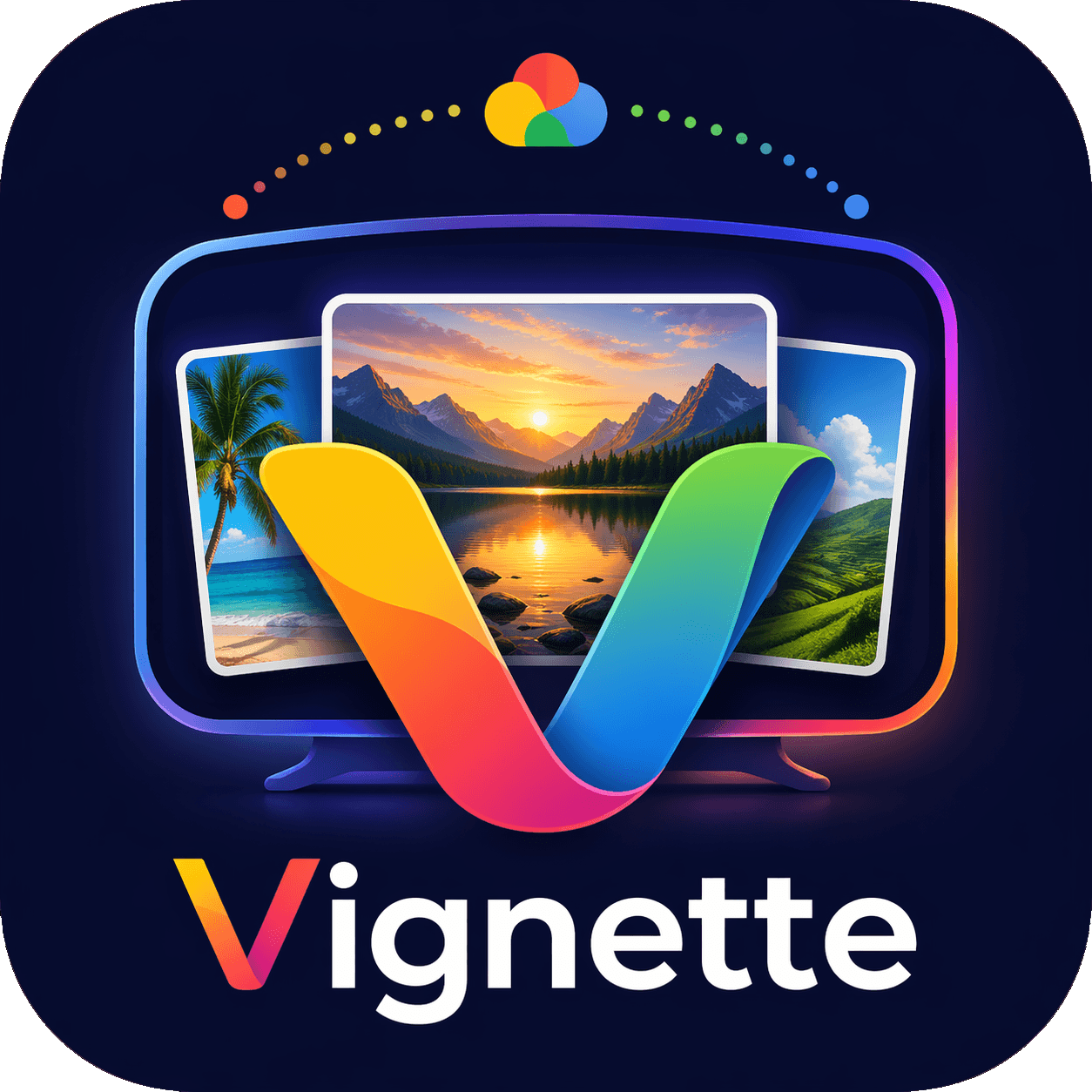 Vignette app icon