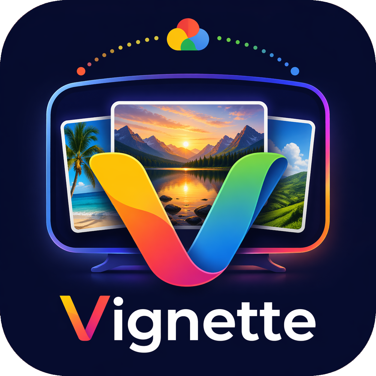Vignette app icon